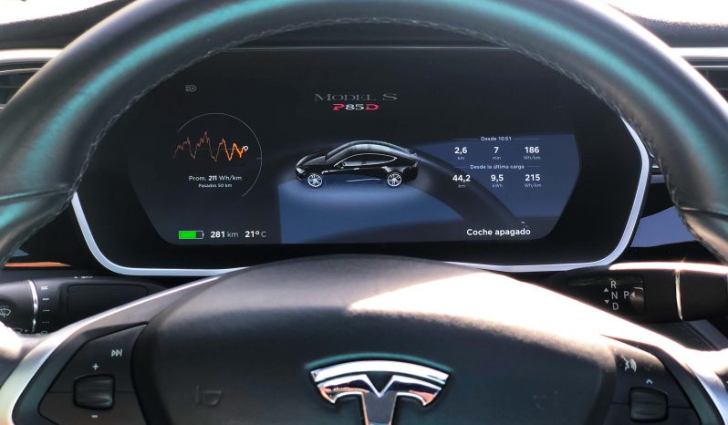 VENDIDO – Tesla Model S P85D 2016 Modo Insane 700CV Autopilot completo
